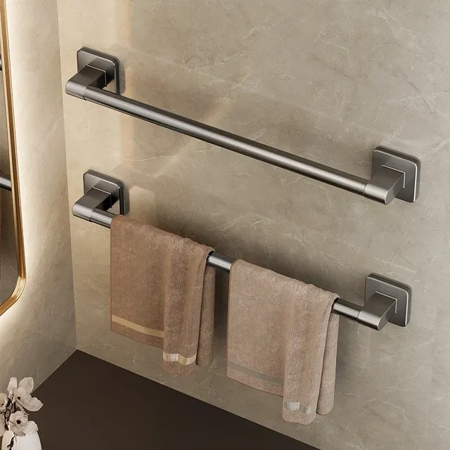 Porte-serviettes auto-adhésif salle de bain…
