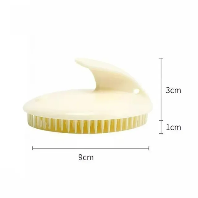 Brosse shampooing massage cuir chevelu silicone souple… – vue 4