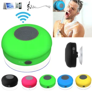 Haut-parleur étanche sans fil Bluetooth avec son à ventouse pour voiture, son de douche Haut-parleur étanche sans fil Bluetooth avec son à ventouse pour voiture, son de douche