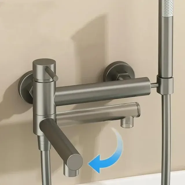 Robinet de baignoire-douche de salle de bains – vue 3