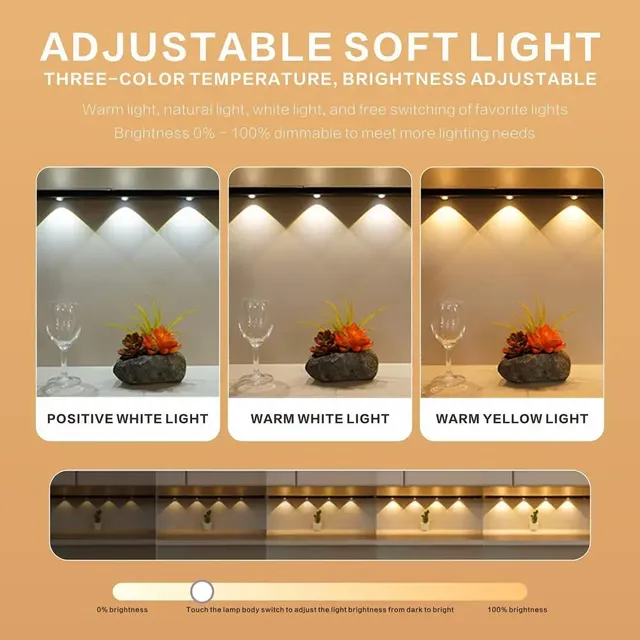 Capteur de mouvement lumière LED capteur lampe sans fil… – vue 4