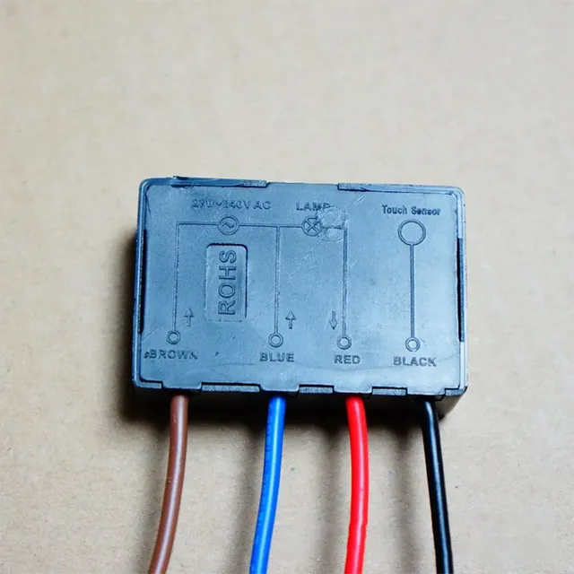 220V tactile lumières interrupteur lampe de Table… – vue 2
