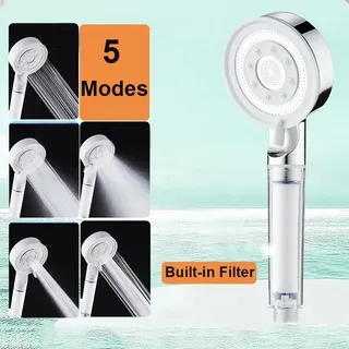 Pommeau de douche à filtre pressurisé