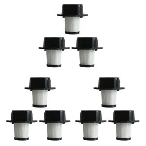 lot neuf filtres cartouche HEPA remplacement aspirateur Karcher VC4i compatible cylindrique conique plastique noir blanc plissé vertical compact économique rechange