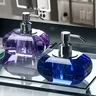 Bouteille de Lotion à pression en verre de cristal – vue 2