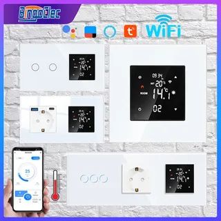 Écran tactile LCD intelligent WiFi avec interrupteur