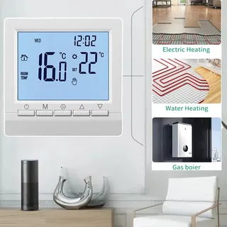 Thermostat de maison intelligente avec verrouillage enfant