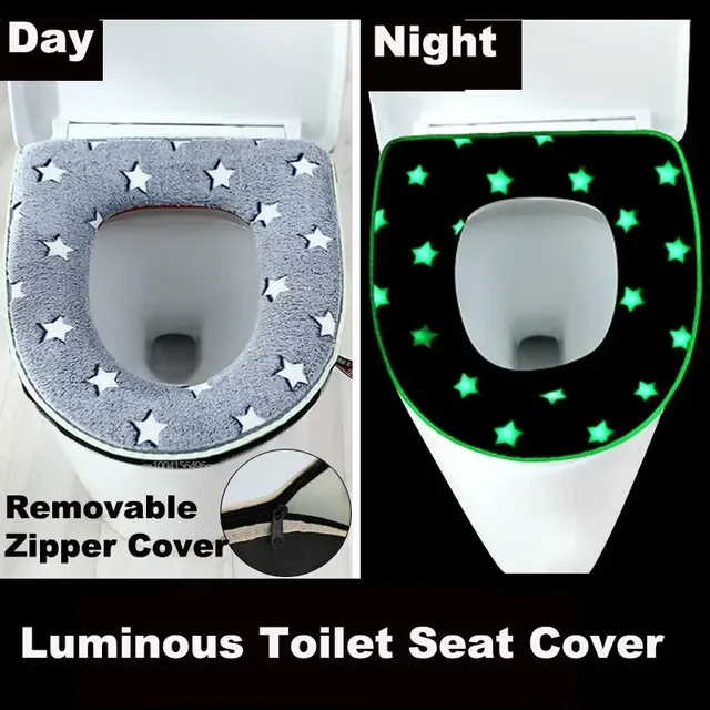 Coussin de siège de toilette lumineux