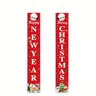 Bannière Noël lot deux panneaux verticaux tissu… – vue 4