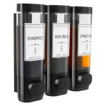 Distributeur de savon mural, salle de bains, shampoing et après-shampooing, distributeur de Gel douche, bouteille pour salle de bains, cuisine, hôtel