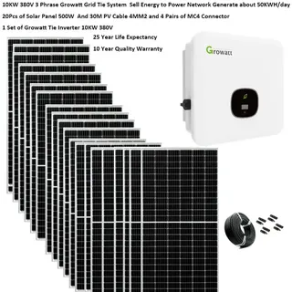 Kit de panneaux solaires pour la maison