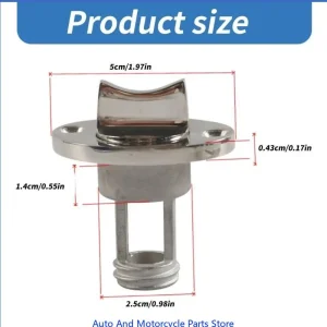 Bouchons de vidange de garboard de bateau en acier inoxydable, matériel marin, bouchons de vidange anti-fuite, installations simples pour cuisine et salle de bains