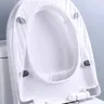 5/10/20/50PCS Blanc Housse de siège de toilette Salle de… – vue 6