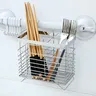 Organisateur couverts suspendu mural inox chromé… – vue 5