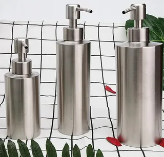 Distributeur de savon liquide en acier inoxydable 304