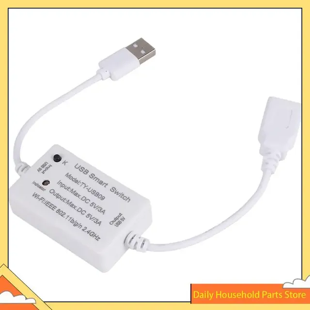 1 pièces Tuya USB commutateur intelligent minuterie de… – vue 2