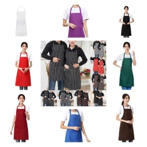 Tablier de cuisine réglable, unisexe, résistant à l’eau et à la poussière, résistant à l’eau, solide, pour chef, WaClaD343 Tablier de cuisine réglable, unisexe, résistant à l’eau et à la poussière, résistant à l’eau, solide, pour chef, WaClaD343