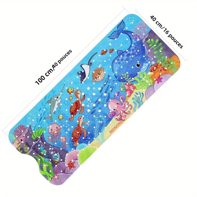 Tapis de baignoire Extra Long de dessin animé – vue 2