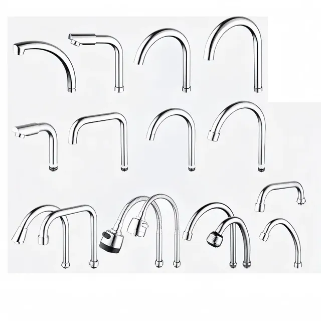 Robinet de cuisine de remplacement en acier inoxydable – vue 6