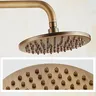 Pommeau de douche mural en laiton antique – vue 5