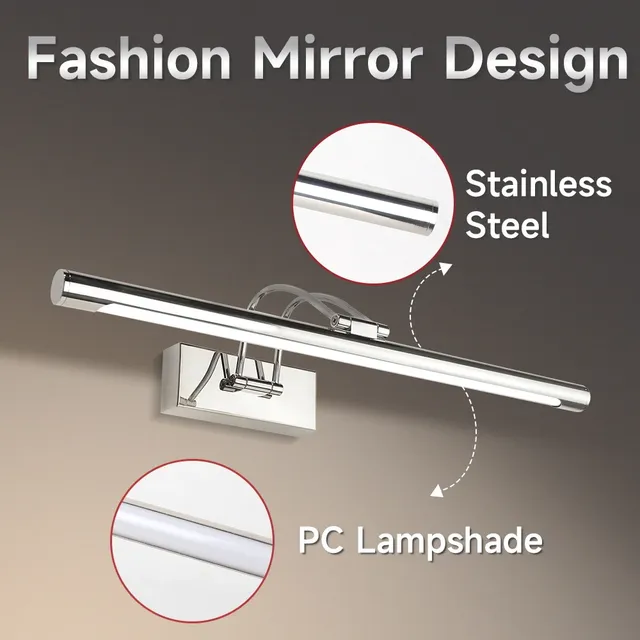 LED miroir lumière salle de bain applique étanche… – vue 6