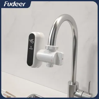 Fudeer robinet chauffe-eau électrique de cuisine robinet d'eau chaude…