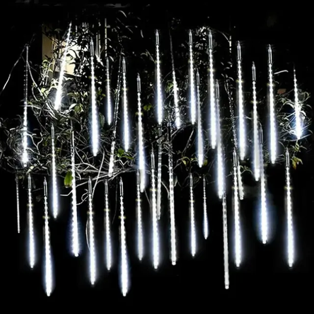 LED pluie de météores lumières étanche chute de pluie… – vue 3