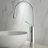 Robinet de lavabo en laiton noir/Chrome/or – vue 2
