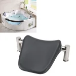 Oreiller de baignoire étanche à l&rsquo;eau pour baignoire SPA, support remplaçable en acier inoxydable avec accessoires, oreiller de baignoire étanche