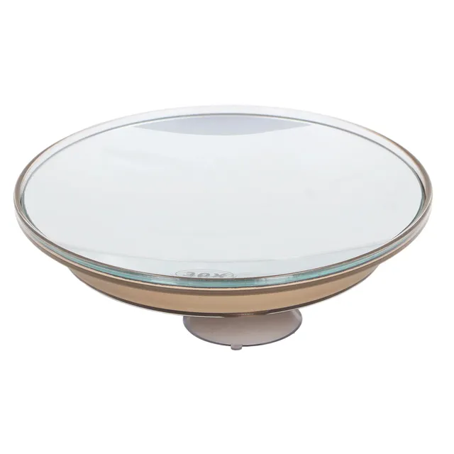 Miroir grossissant rond 30X 6 pouces ventouses montage… – vue 5