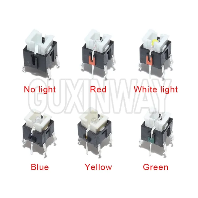 10 pièces 6X6X7 MM micro-interrupteur/clé 6*6*7.2mm… – vue 2