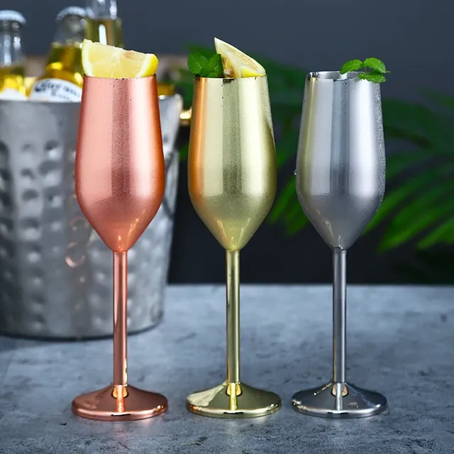 Fournitures de cuisine en acier inoxydable or Rose – vue 5