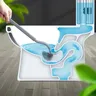Brosse courbe de toilette murale de type S – vue 2
