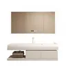 Lavabo flottant armoire De salle De bain applique murale… – vue 6