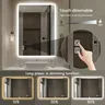 Commutateur de capteur tactile 12V salle de bains miroir… – vue 3
