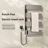 Porte-serviettes électrique chauffe-serviettes de salle… – vue 1