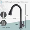 Robinet de cuisine en acier inoxydable – vue 4