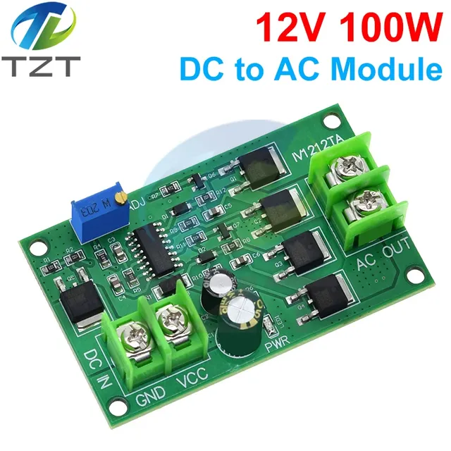 Transformateur d'onduleur de puissance 100W DC-AC DC 12V… – vue 4