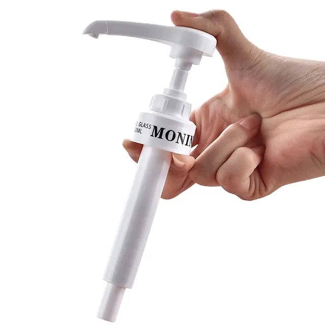 Pompe doseuse sirop Monin noir blanc plastique PP… – vue 4