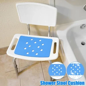 1 pièces salle de bain chaise de bain antidérapant chaud EVA bleu aide siège salle de bain chaise de bain douche tabouret siège coussin sûr salle de bain chaises