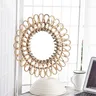 Miroir mural en osier nordique de 40Cm – vue 3
