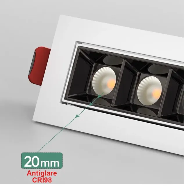 Dimmable LED ciel lumières Downlights projecteurs Angle… – vue 6