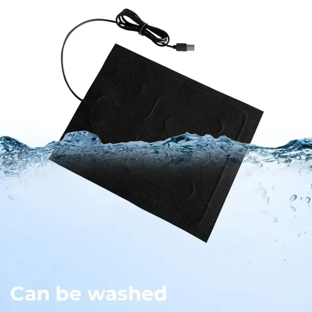 Coussin de siège chauffant pliant USB pour chien/chat – vue 4