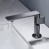 Robinet de lavabo en laiton gris – vue 4