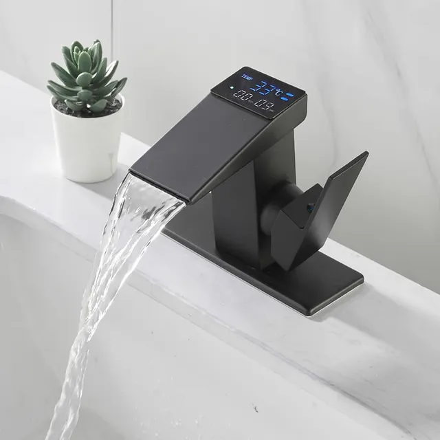 Robinet d'évier à affichage numérique LCD HOBasin – vue 2