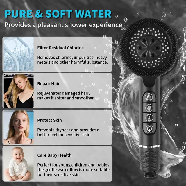 Pommeau de douche autonettoyant – vue 6