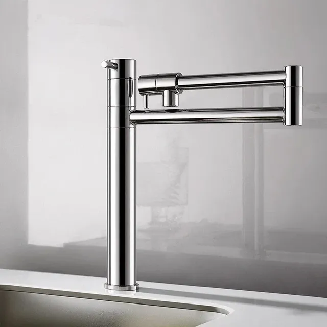 Robinet de cuisine pivotant mural – vue 2