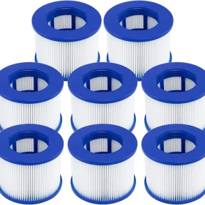 Cartouche filtrante pour Clever Spa, Cosy Spa, Aquaparx, Aqua spa, Costyway, Goplus, Wido, cartouche filtrante pour jacuzzi, Filtre Spa a Visser, pour toutes saisons