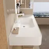 Armoires de salle de bains blanc clair – vue 3