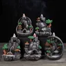 Brûleur encens reflux cascade résine imitation pierre… – vue 1